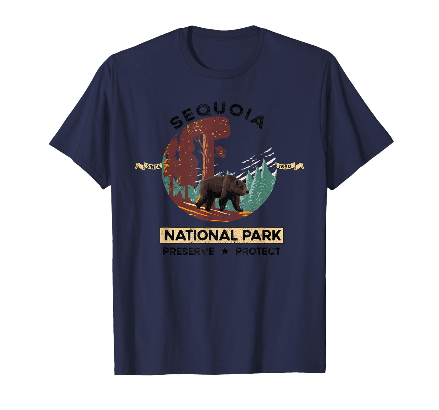 California National Park Tshirt Sequoia National Park T-Shirt
