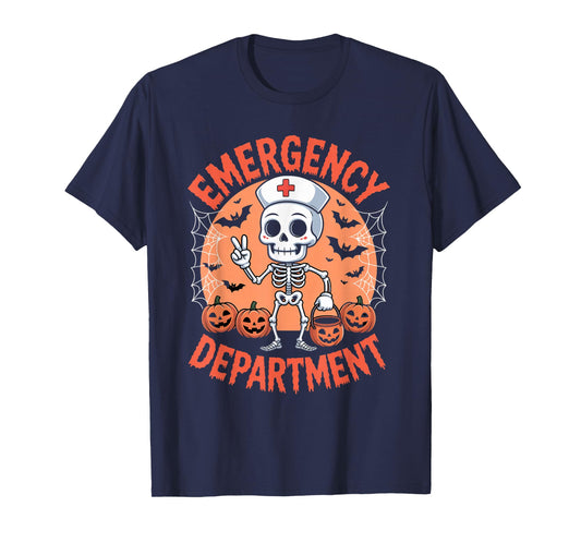Ghost with Beanie Hat Pumpkin Spice Autumn Spooky Halloween T-Shirt