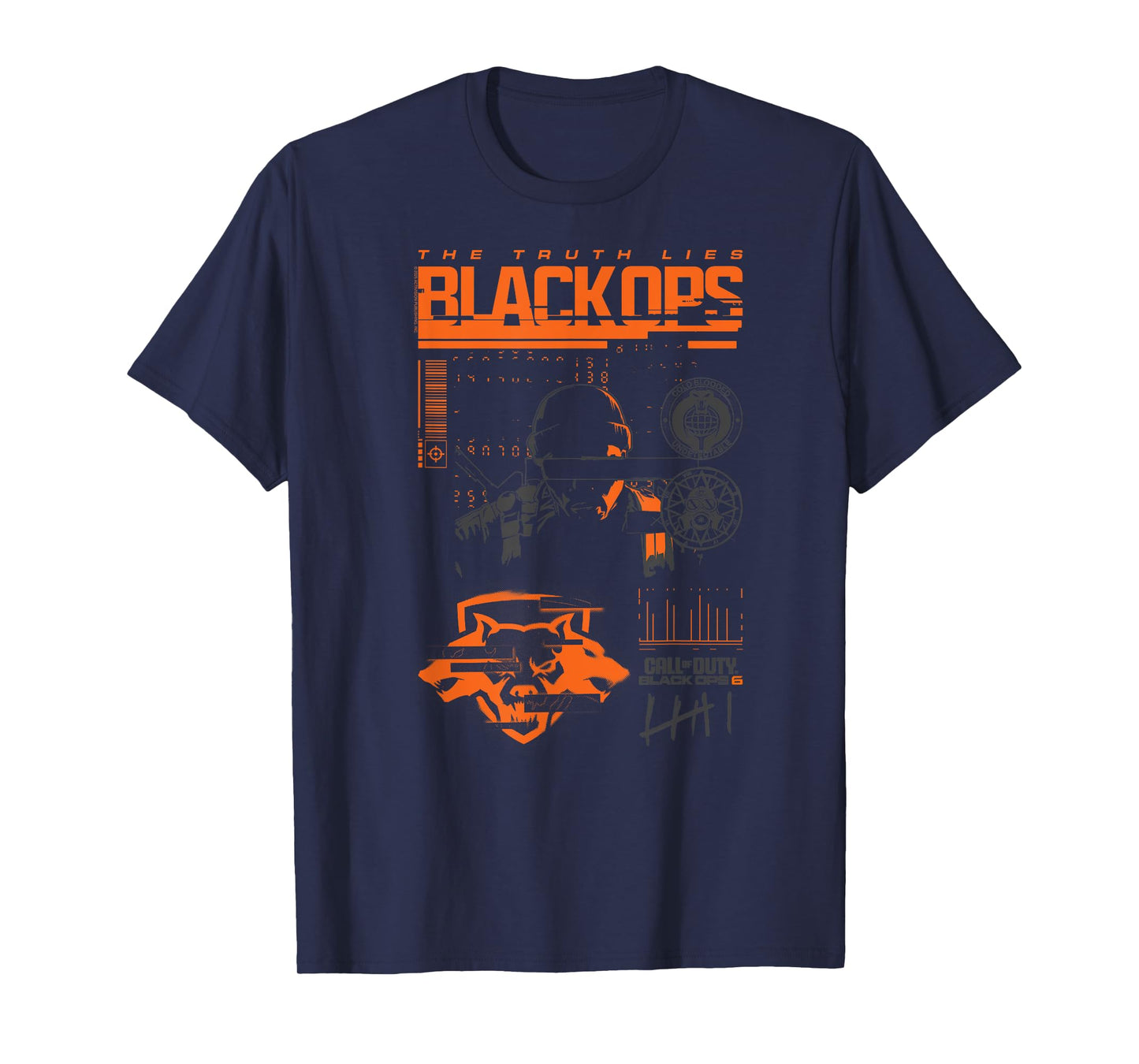 Call of Duty Black Ops 6 Collage Video Game T-Shirt