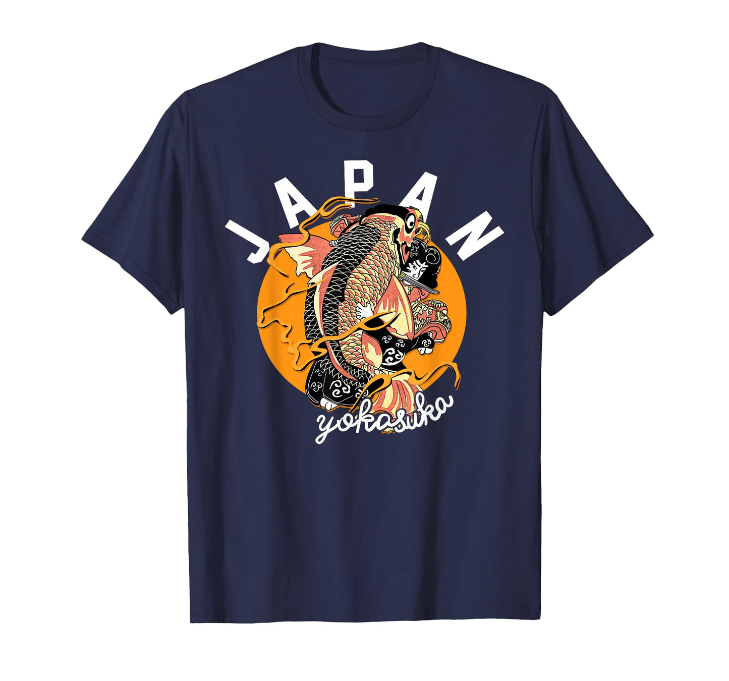 Yokosuka Japan Shirt Koi Fish Japanese T-Shirt T-Shirt