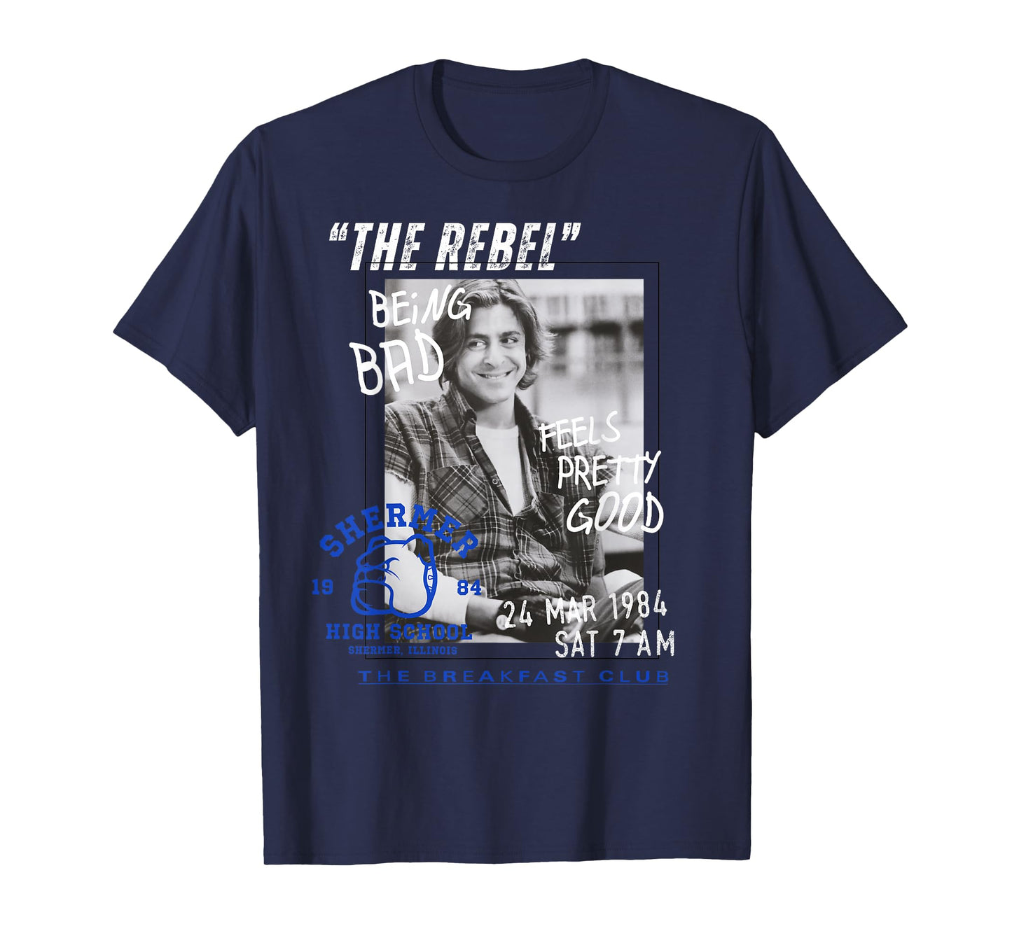 The Breakfast Club Bender The Rebel Shermer High T-Shirt