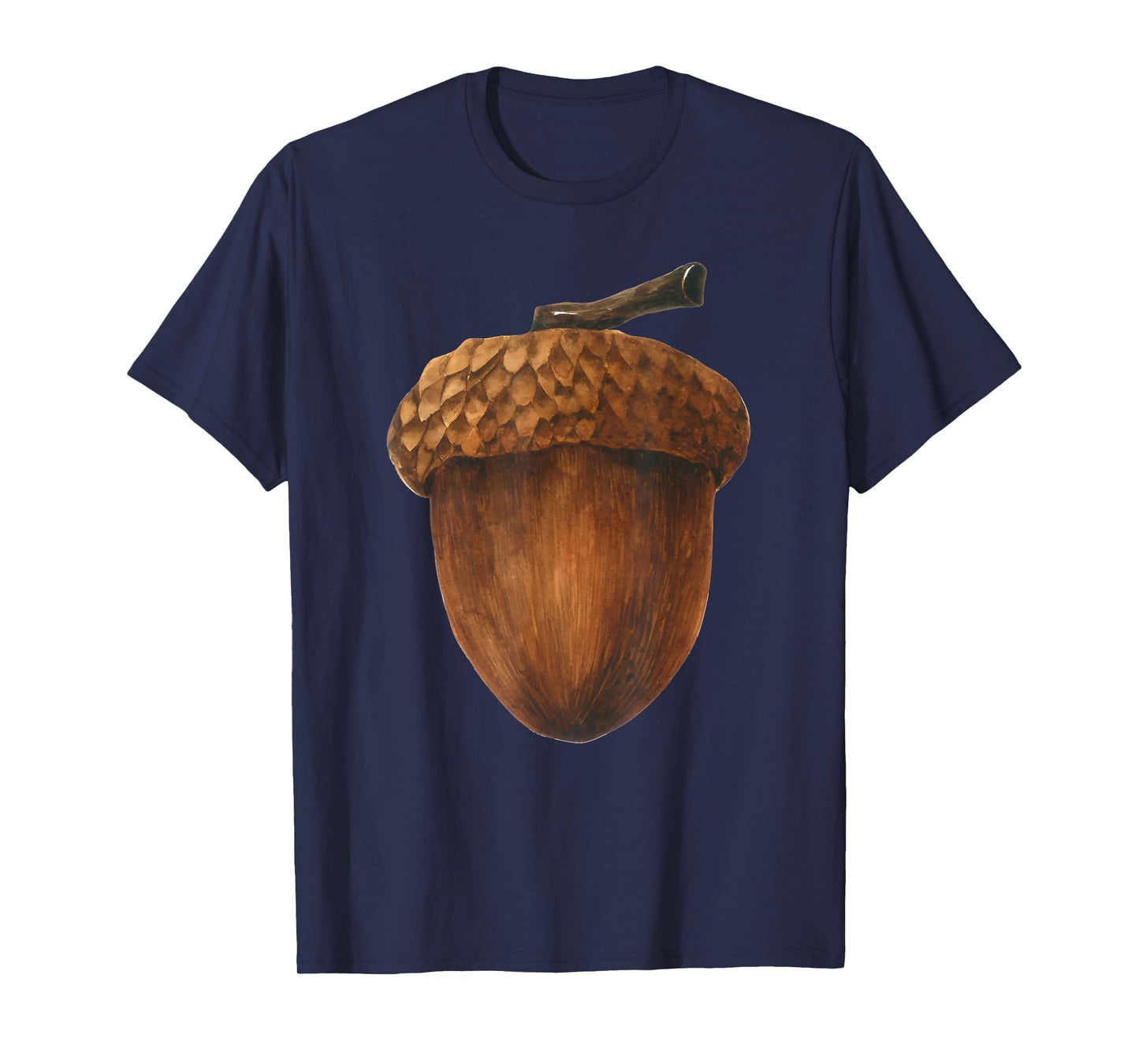 Big Acorn Costume Cute Easy Food Halloween T-Shirt