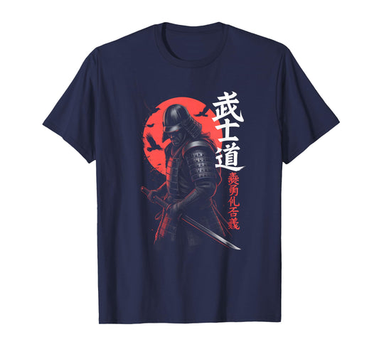 Japanese Samurai Warrior Ancient Bushido Code T-Shirt