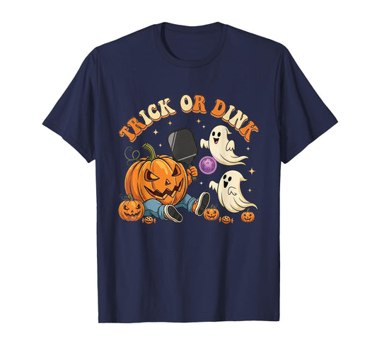 Halloween Costumes Adult Pickleball Trick or Dink Tee T-Shirt