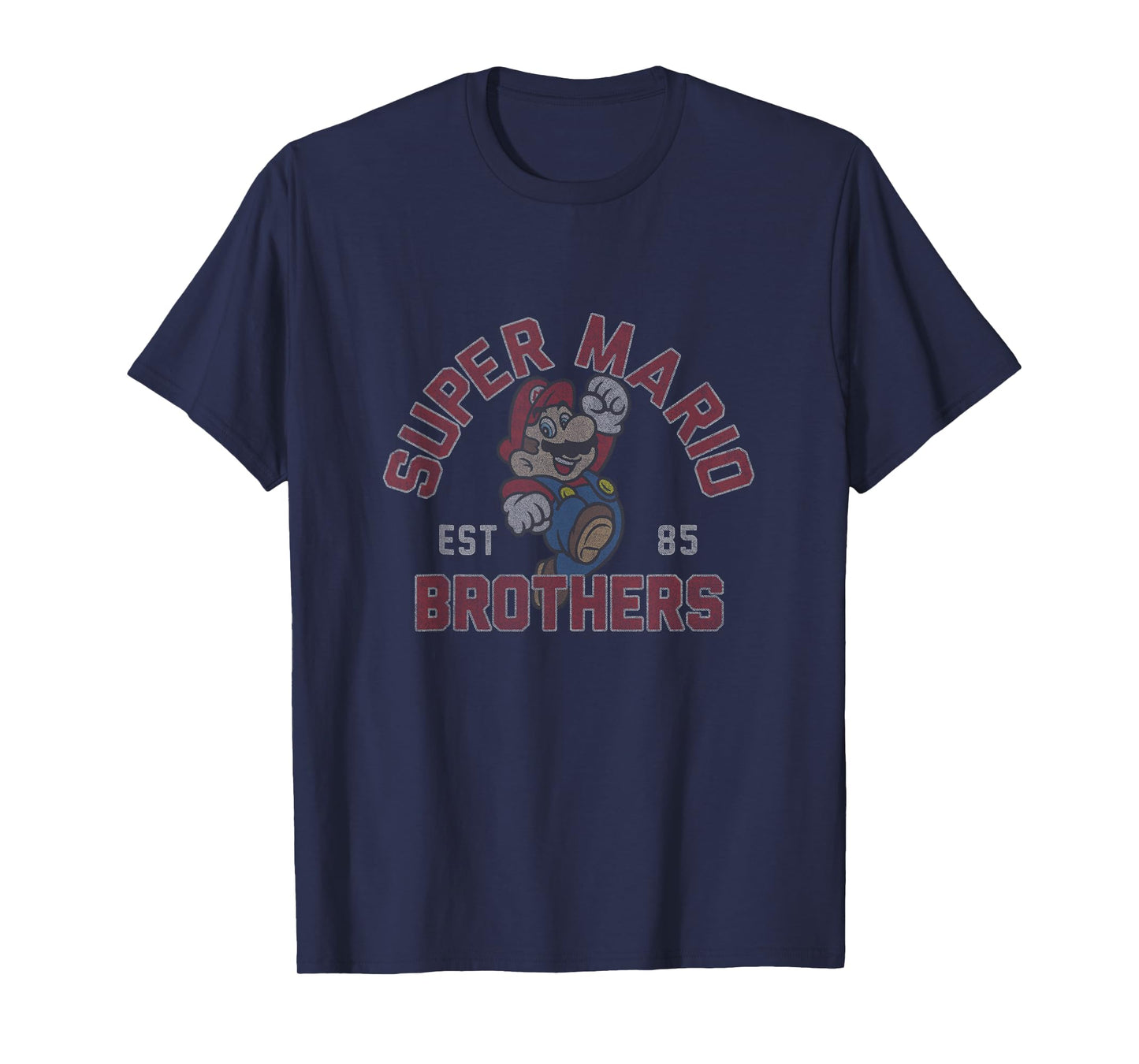 Super Mario Brothers EST 85 Mario Jumping Portrait Tank Top