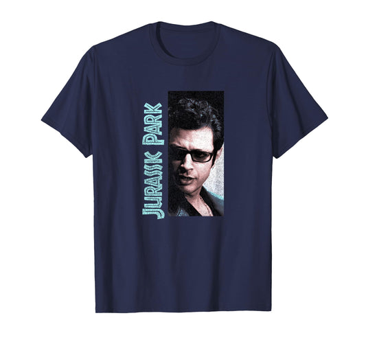 Jurassic Park Ian Malcolm Side Shocked Sunglasses Stare T-Shirt