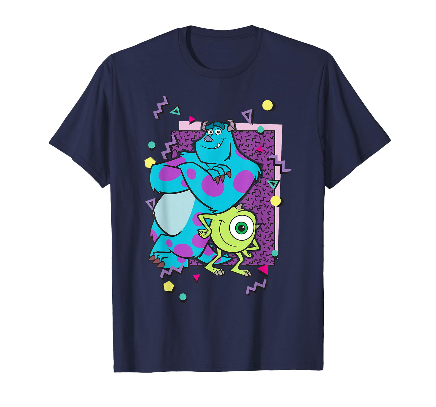Disney Pixar Monsters Inc. Mike And Sully 90's Style T-Shirt
