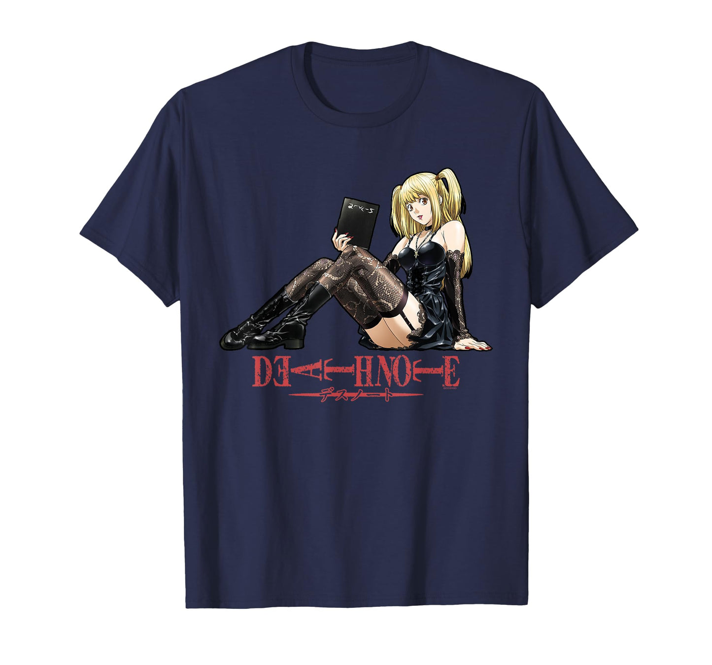 Death Note Misa Amane on Show Logo Anime T-Shirt