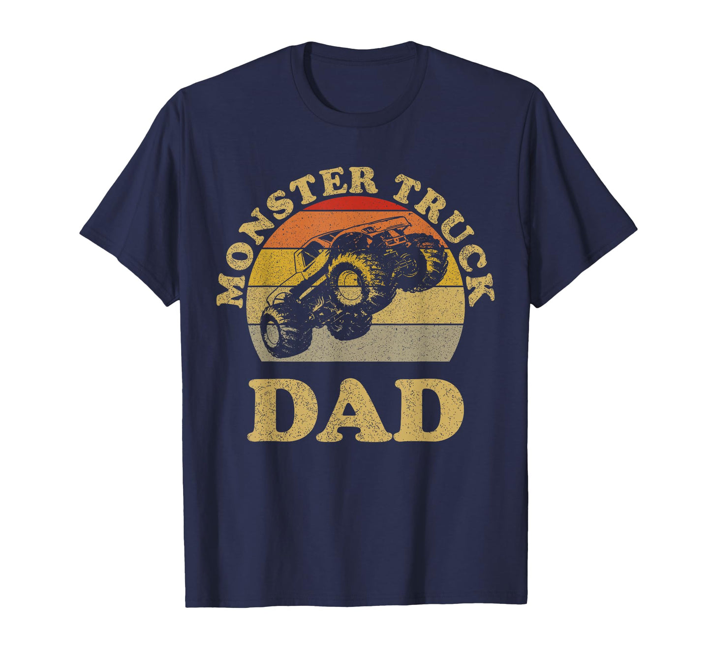 Monster Truck Dad Shirt Retro Vintage Monster Truck Shirt T-Shirt