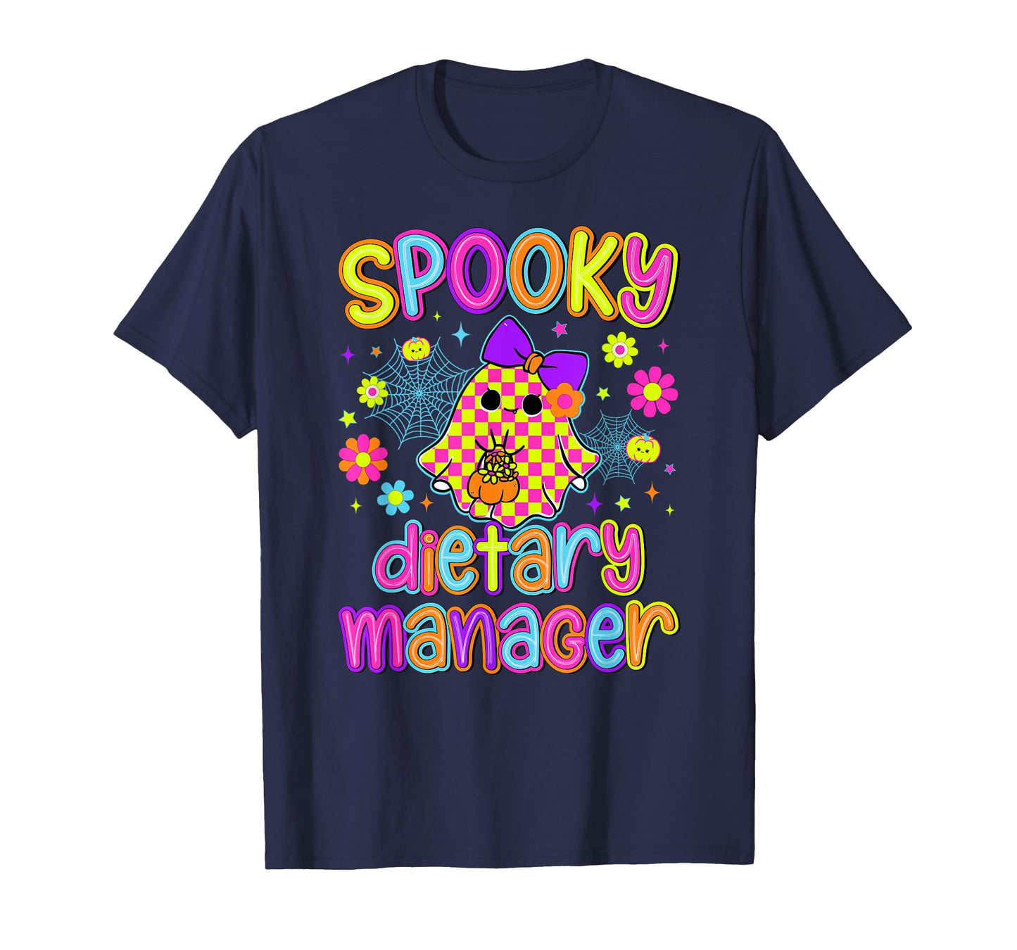 Spooky Dietary Manager Halloween Dietary Management Coquette T-Shirt