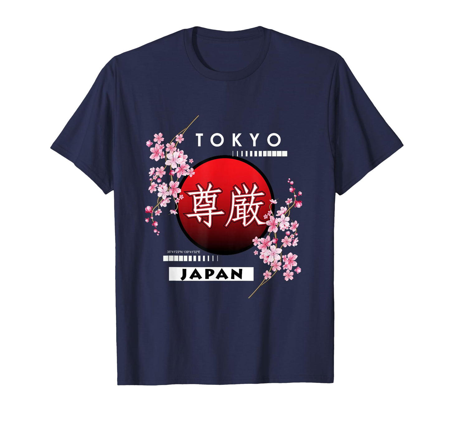 Sakura Cherry Blossom of Big City in Japan, Tokyo T-Shirt