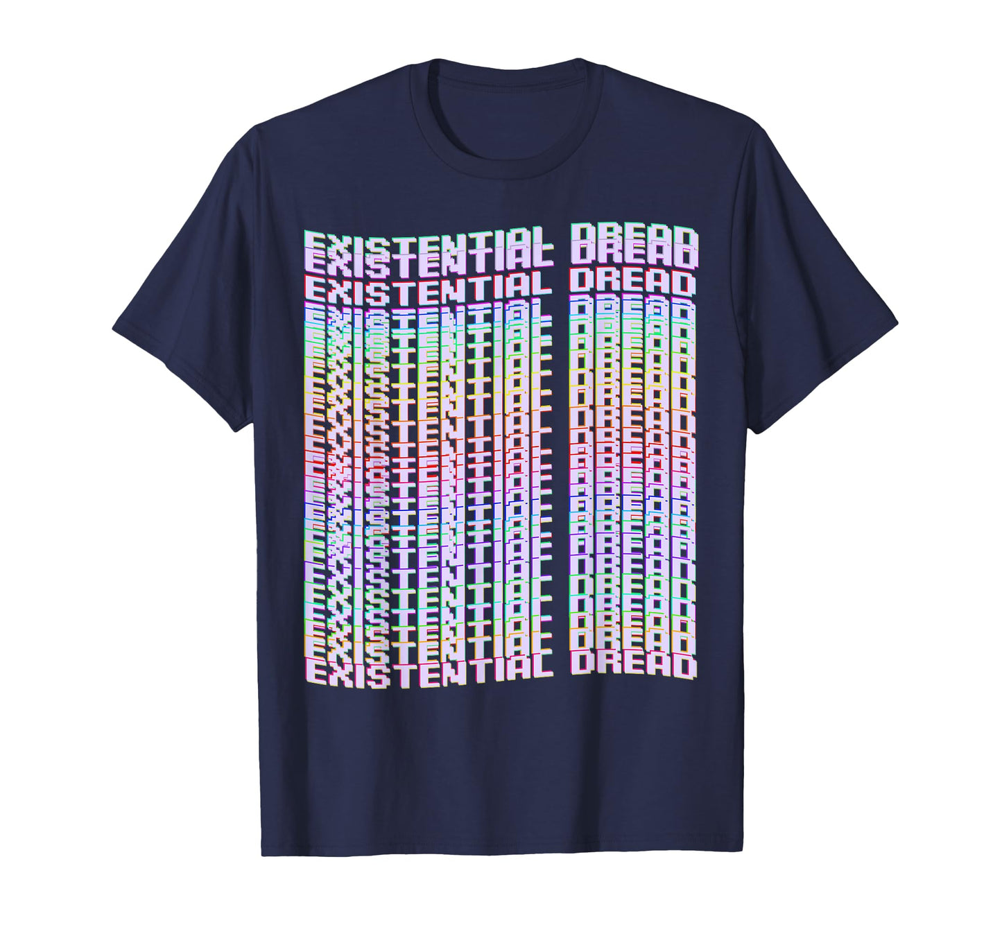 Existential Dread Vaporwave Streetwear Aesthetic Cyberpunk T-Shirt
