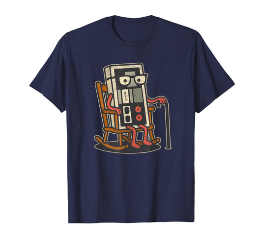 Funny Vintage Old Gamer Retro Video Game Old Gamer T-Shirt