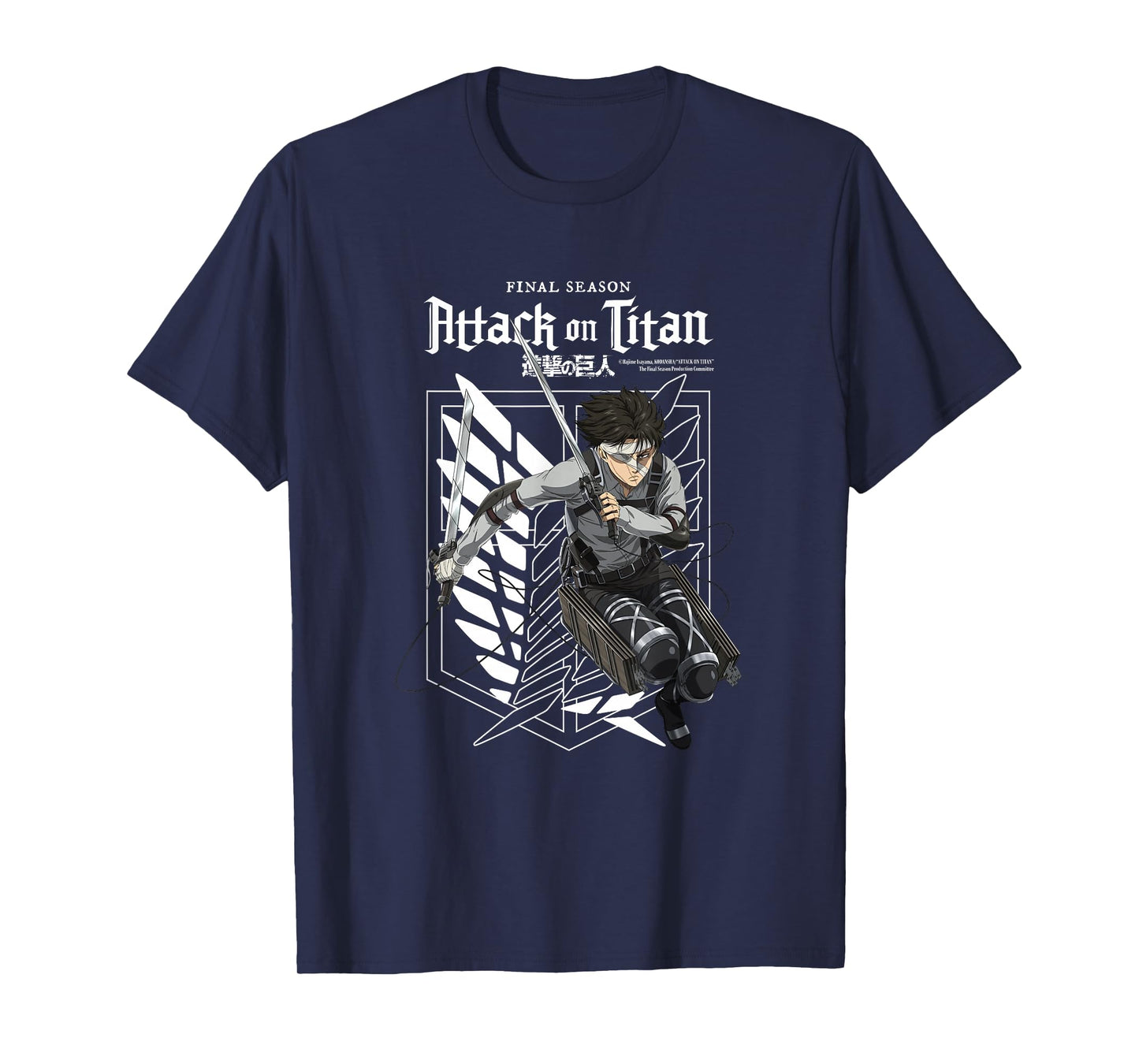 Attack on Titan Final Season - "Levi Ackerman" T-Shirt