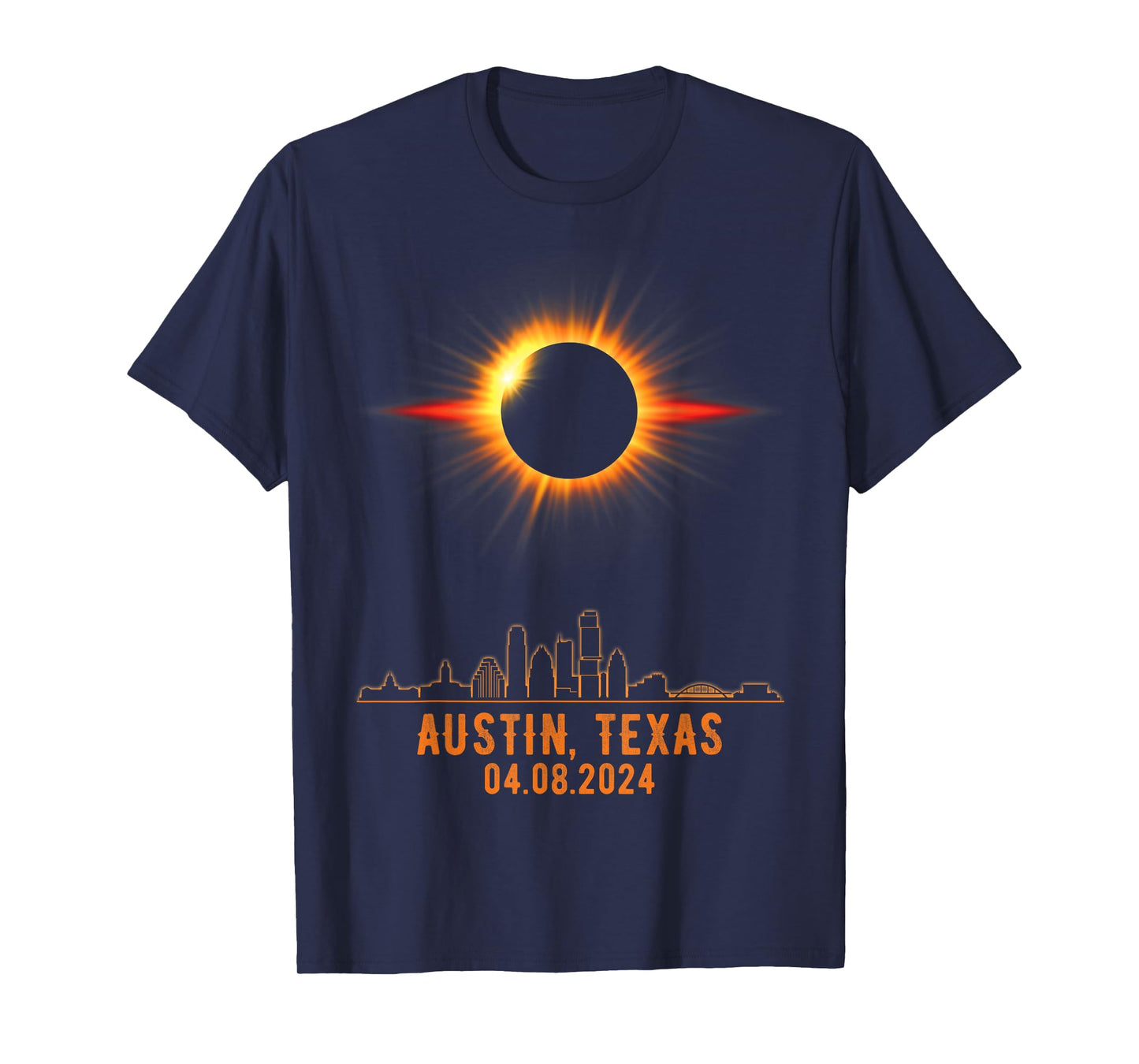 Total Solar Eclipse 04.08.2024 Austin, Texas T-Shirt