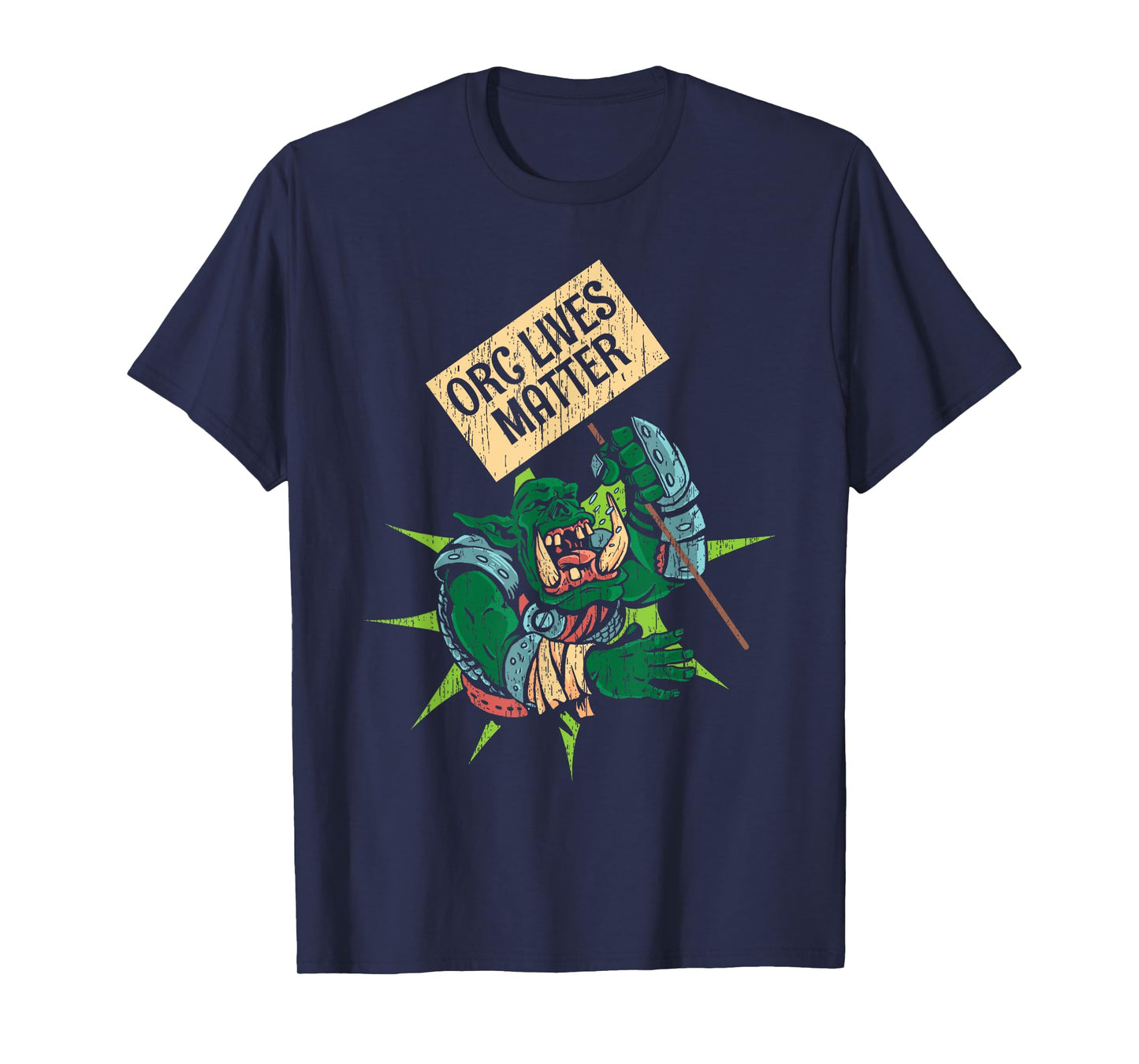 Cool Orc Gift Idea Unisex Black Modern Classic Orc T-Shirt