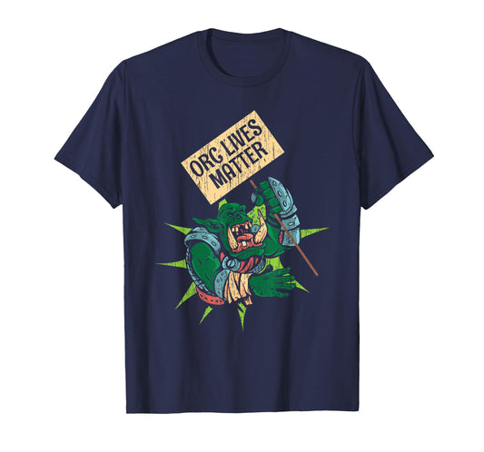 Cool Orc Gift Idea Unisex Black Modern Classic Orc T-Shirt