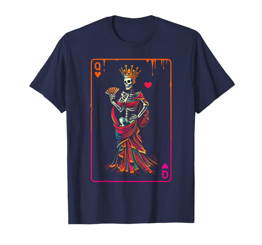 Queen of Hearts Halloween Costume Valentines Card Couple Set T-Shirt