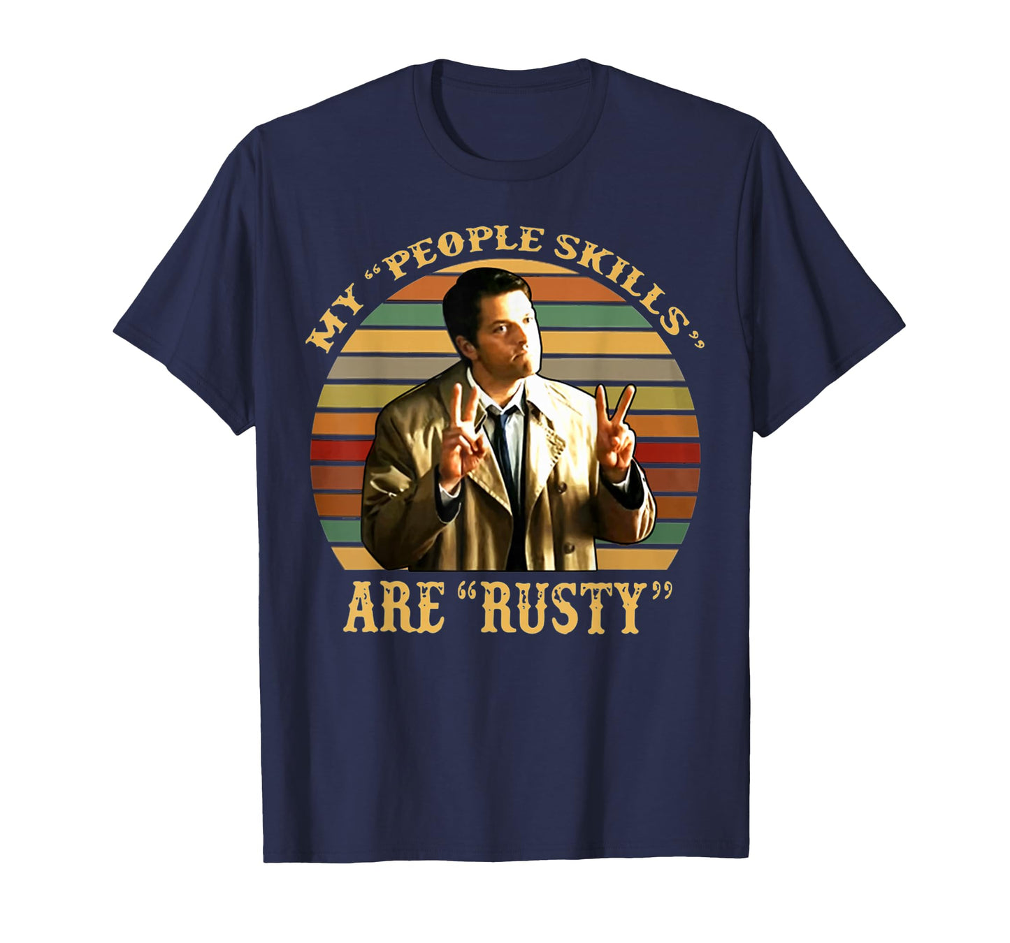 My People Skills are Rusty Vintage T-Shirt