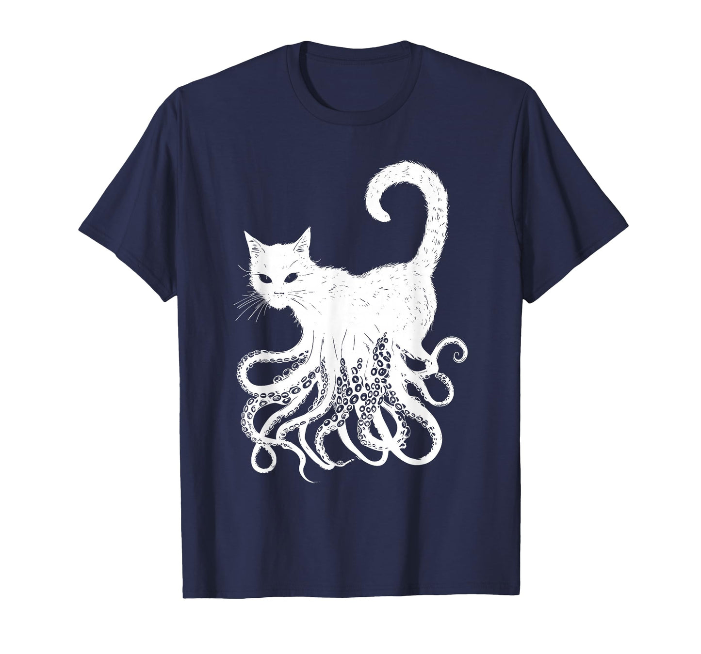 Cthulhu Lovecraft Cat Cosmic Horror Cathulhu T-Shirt