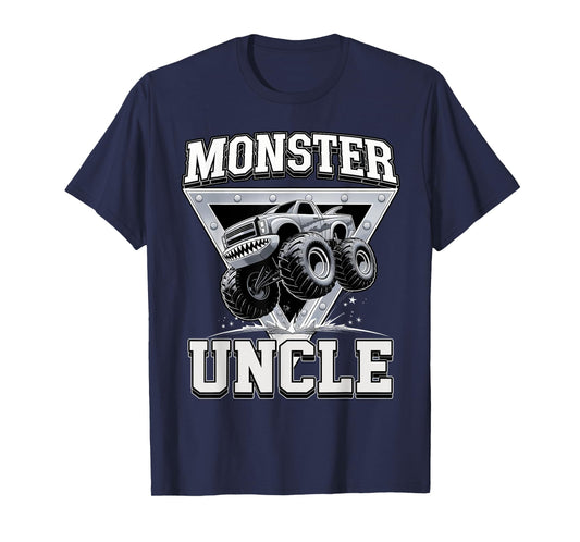 Monster Truck Uncle Fathers Day Monster Truck Are My Jam T-Shirt