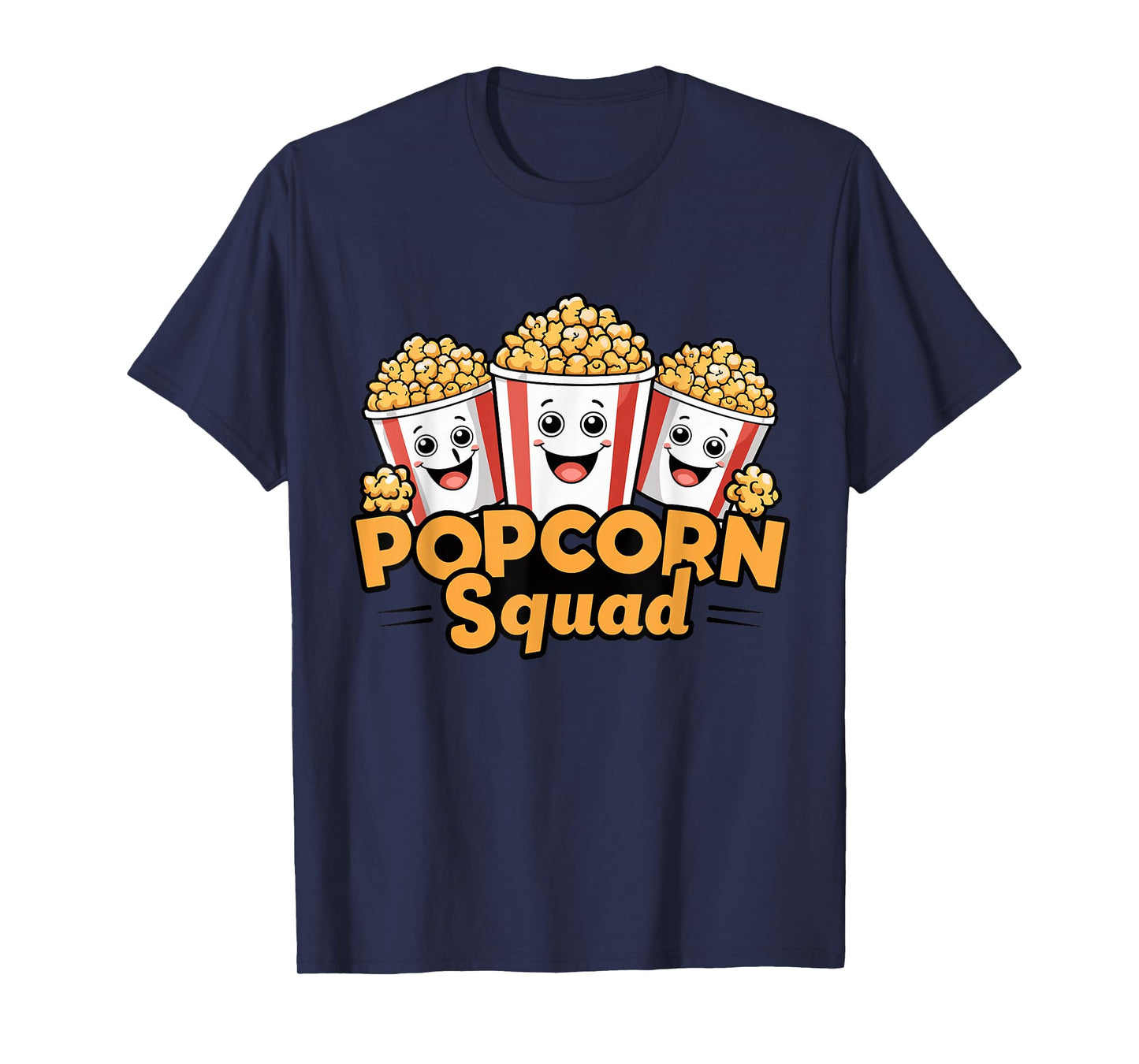 Popcorn Squad Funny Cinema Movie Film Food Snack | Popcorn T-Shirt