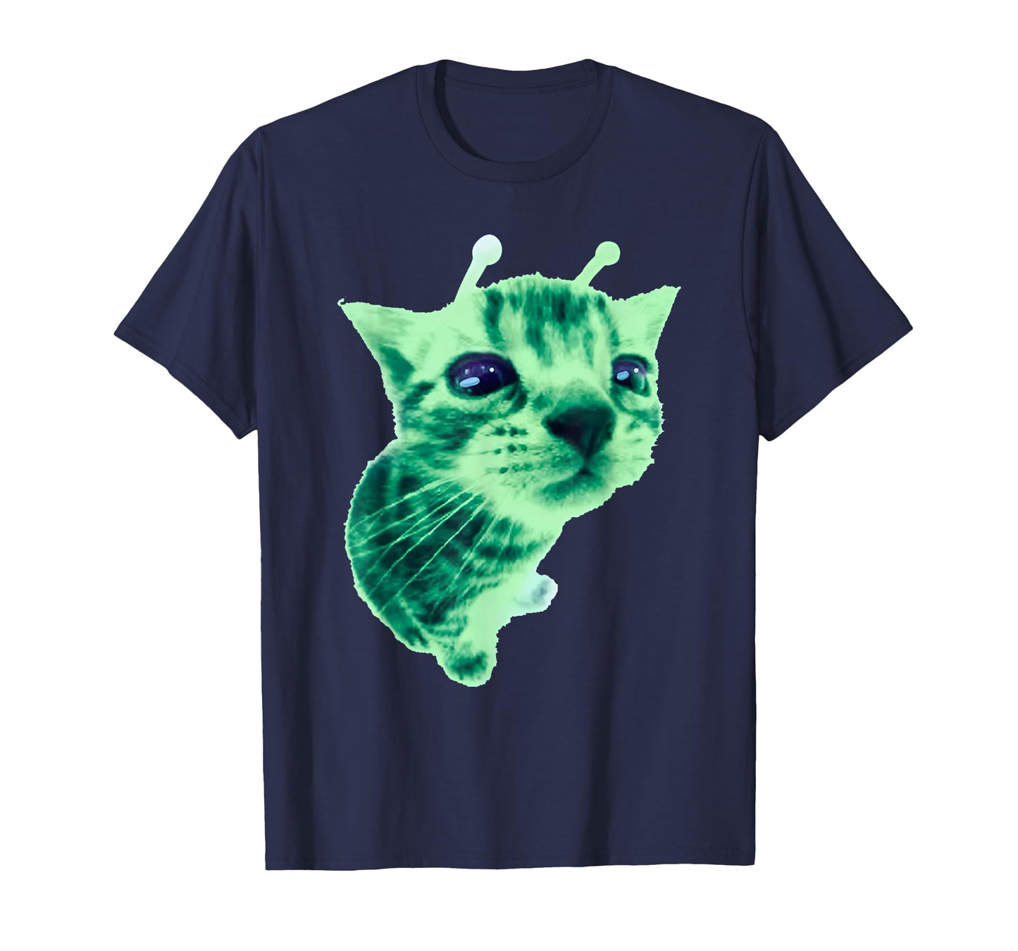 Gnarp Cat Silly Alien Cat Meme Brainrot Meme Funny Silly Cat T-Shirt
