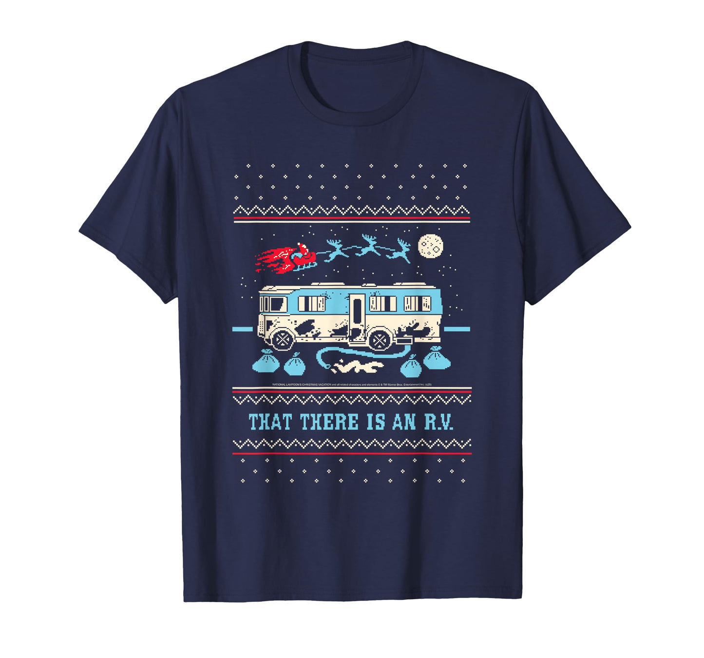 Christmas Vacation That There is an RV Ugly Sweater Holiday T-Shirt