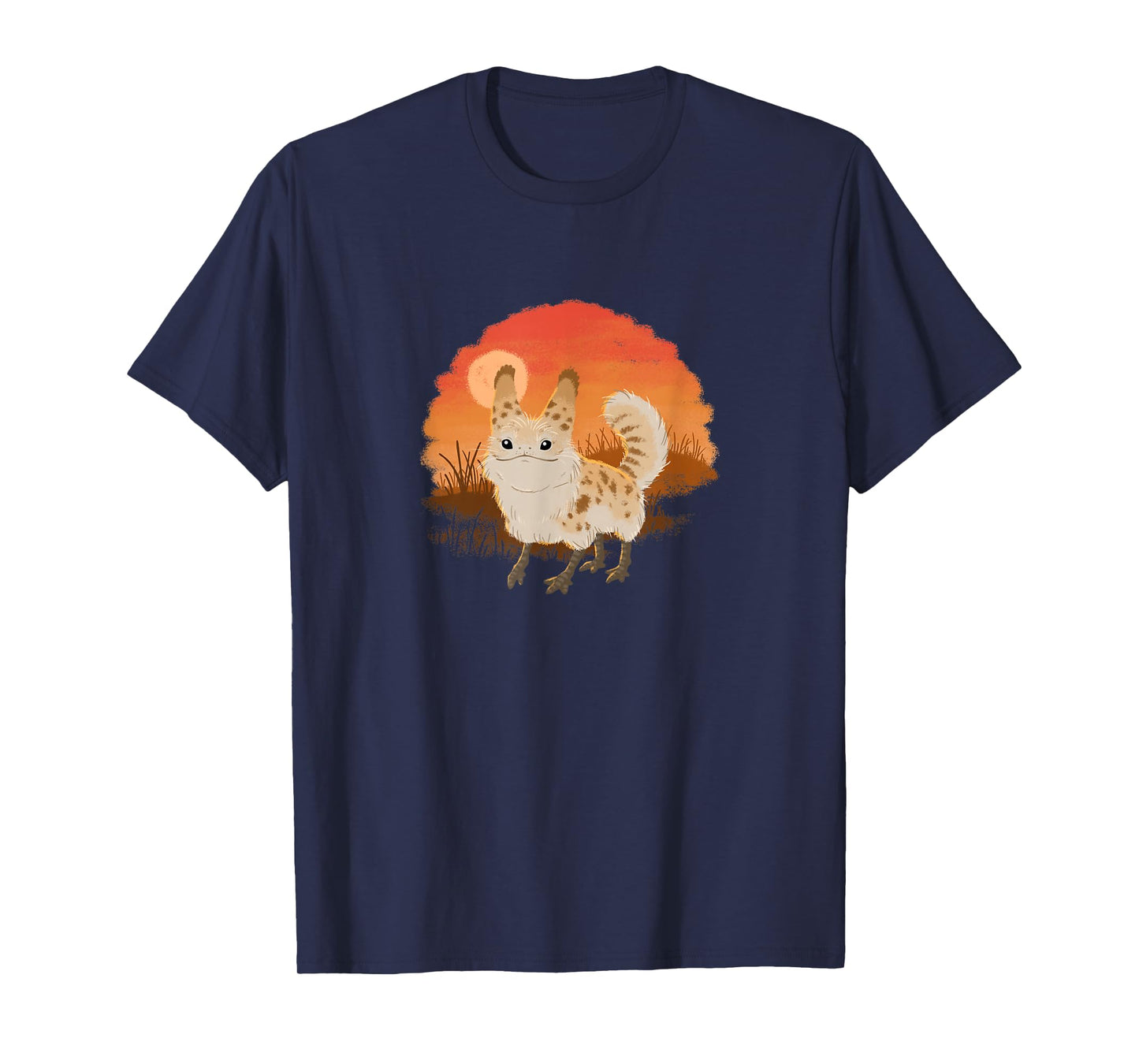 Star Wars: Ahsoka Loth-Cat Fluffy Sunset Vignette Portrait T-Shirt