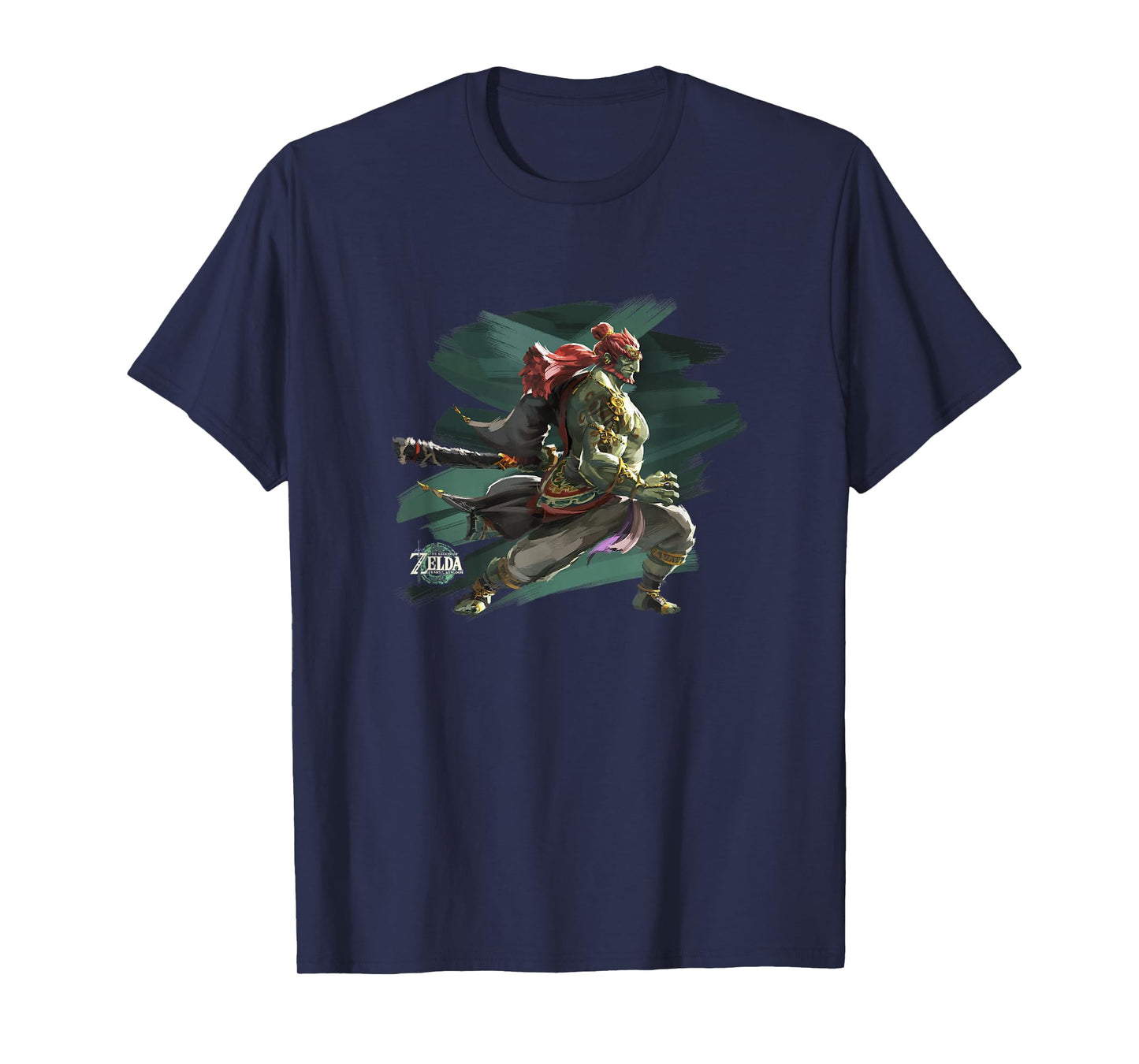 The Legend of Zelda Tears Of The Kingdom Ganondorf Brush Art T-Shirt