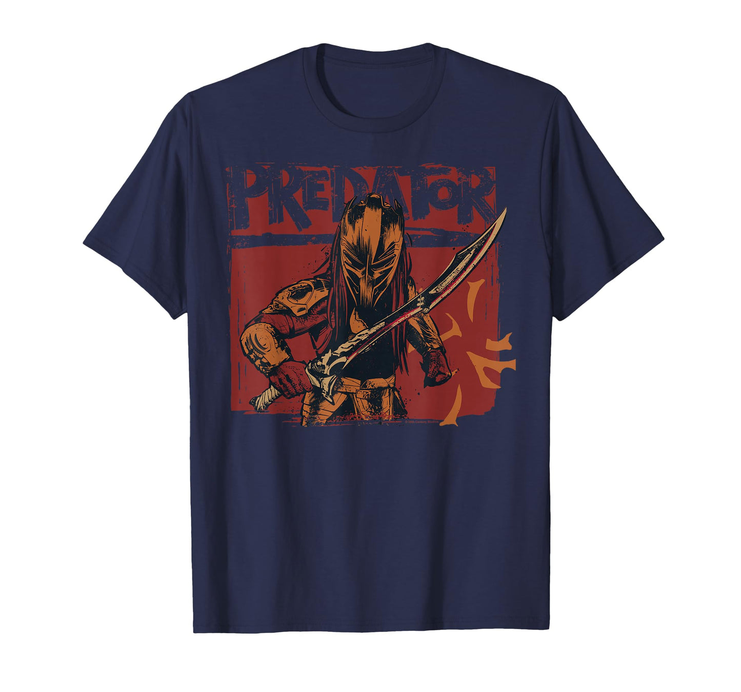 Predator: Badlands Threatening Warrior Raising His Sword T-Shirt