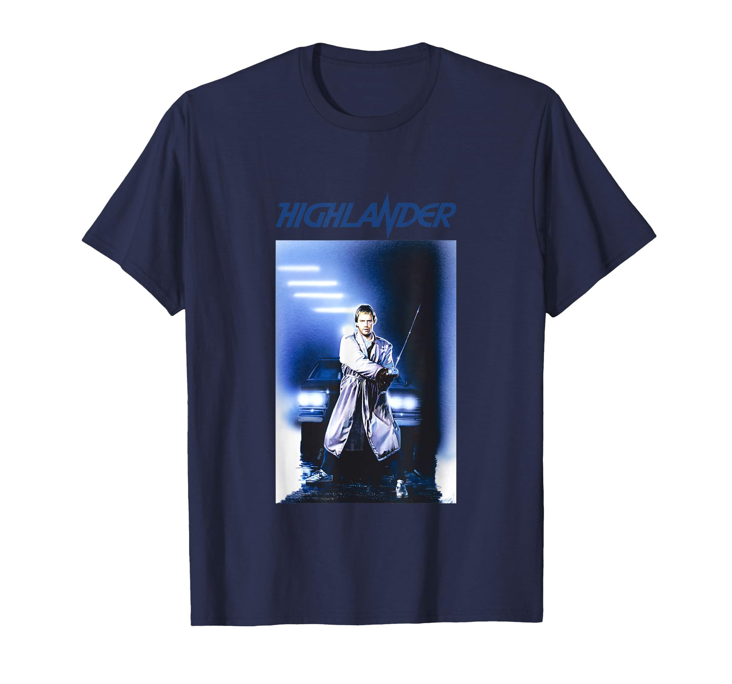 Highlander 1986 Dragon Head Katana T-Shirt