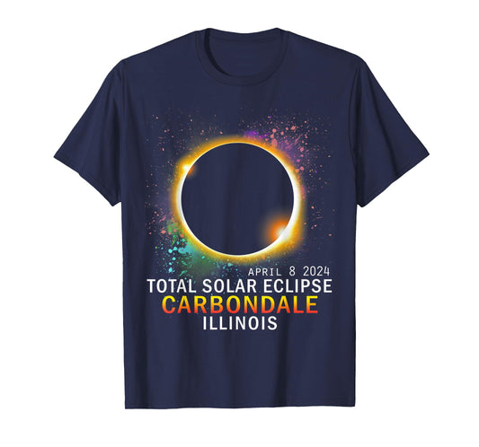 Carbondale Illinois Total Solar Eclipse April 8 2024 T-Shirt