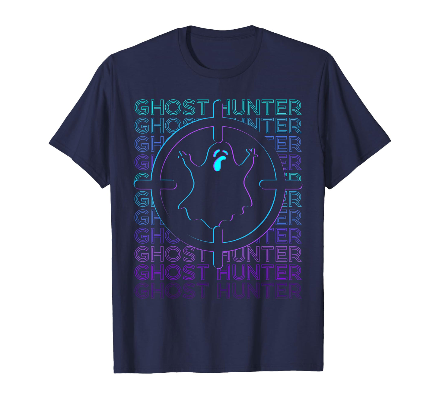 Ghost Hunter Ghost Hunting Retro T-Shirt