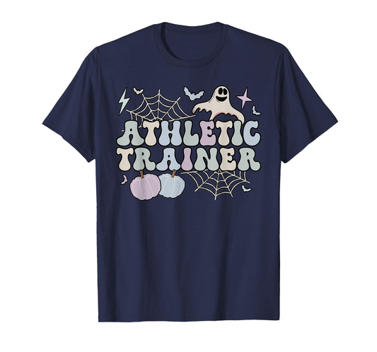 Spooky Athletic Trainer Halloween Athletic Coach T-Shirt