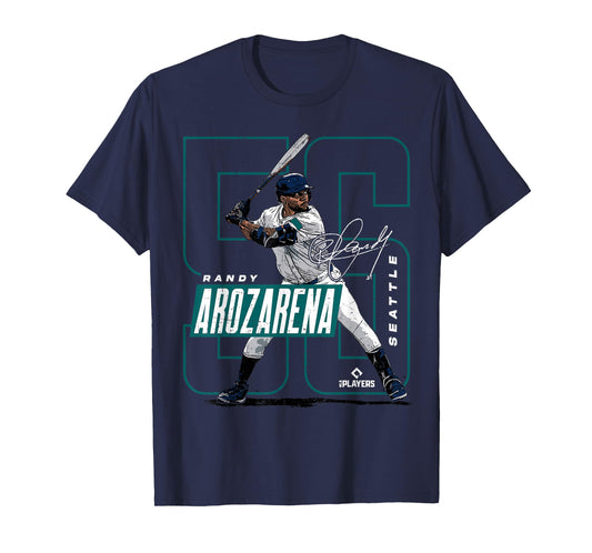 Randy Arozarena | Seattle MLB Baseball Players| MLBRAR204M T-Shirt