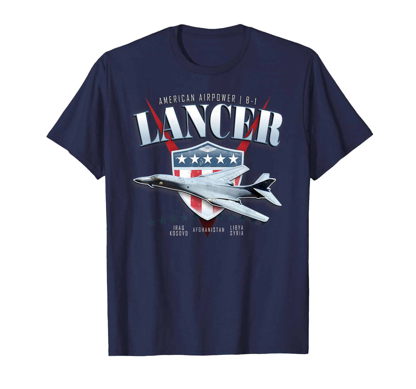 Bomber T-shirt - B-1 Lancer T-Shirt