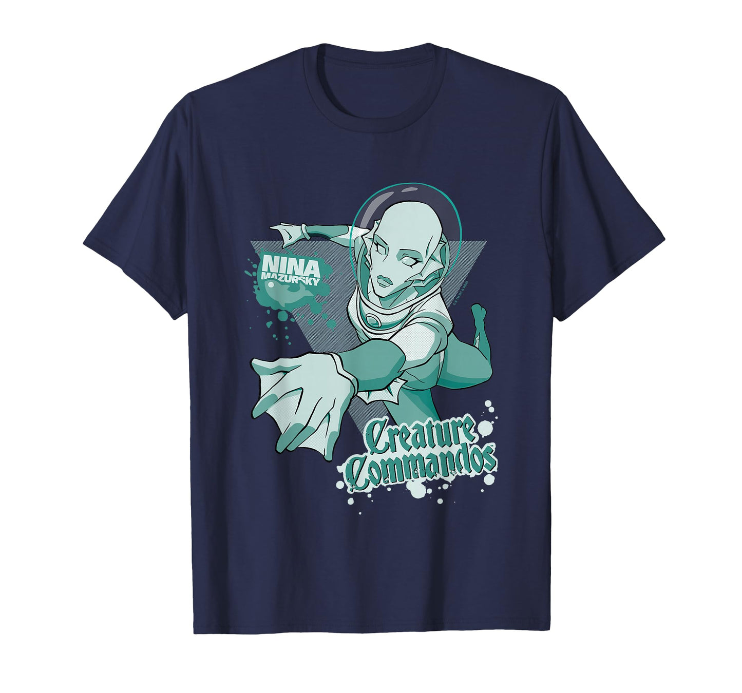 Creature Commandos Nina Mazursky Poster T-Shirt