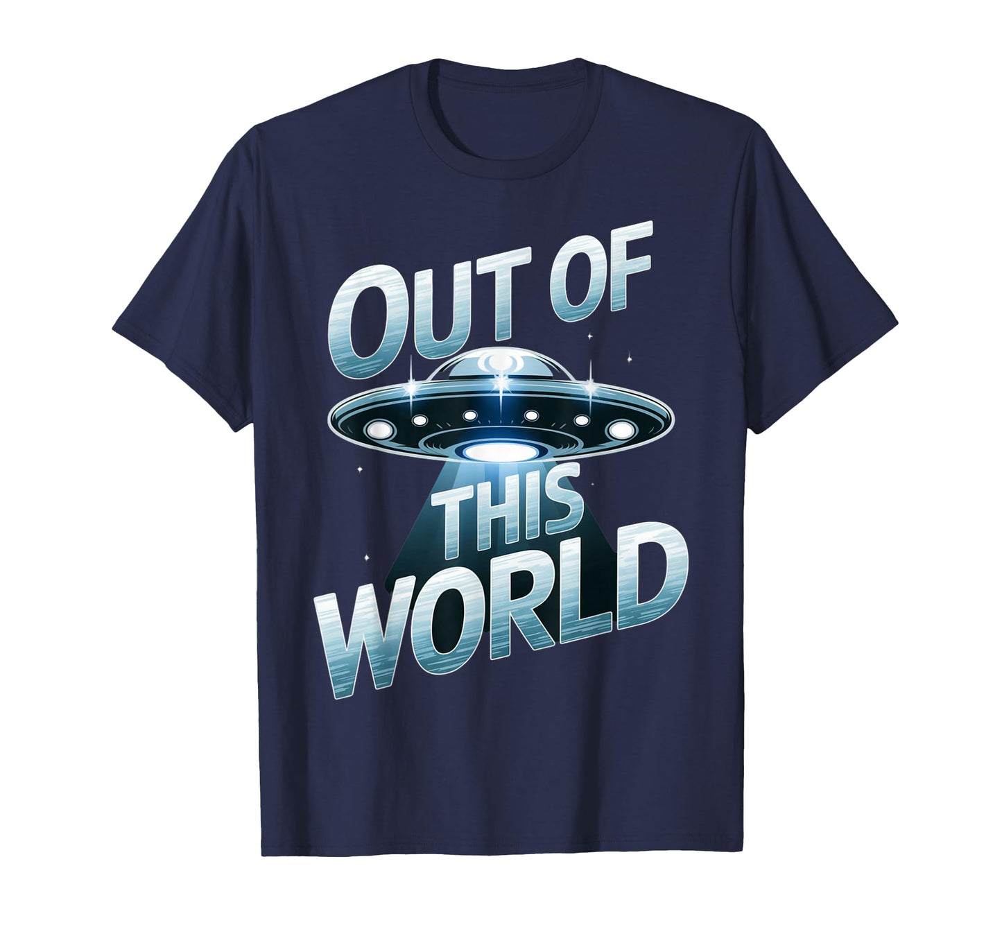 Out of This World UFO Design T-Shirt