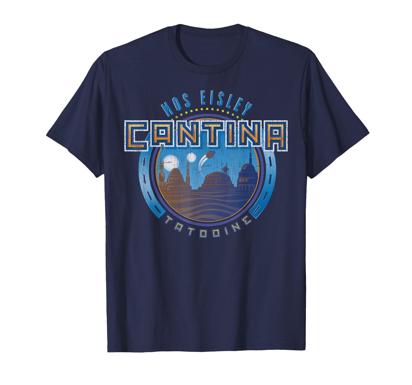 Star Wars Mos Eisley Cantina Badge T-Shirt