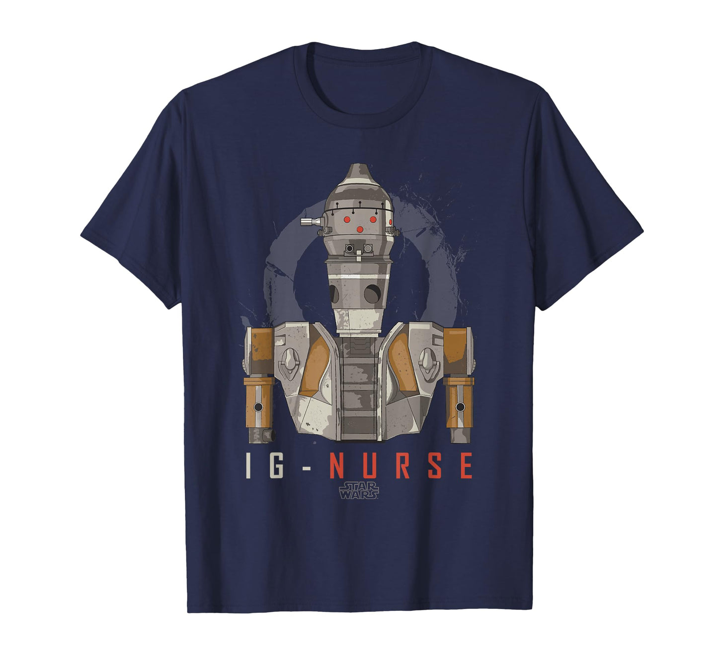 Star Wars The Mandalorian IG-11 Nurse Droid Portrait T-Shirt