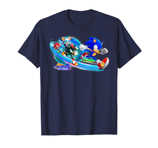 Sonic the Hedgehog - Racing Around the World key art T-Shirt