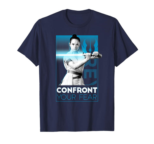 Star Wars: The Rise Of Skywalker Rey Confront Your Fears T-Shirt