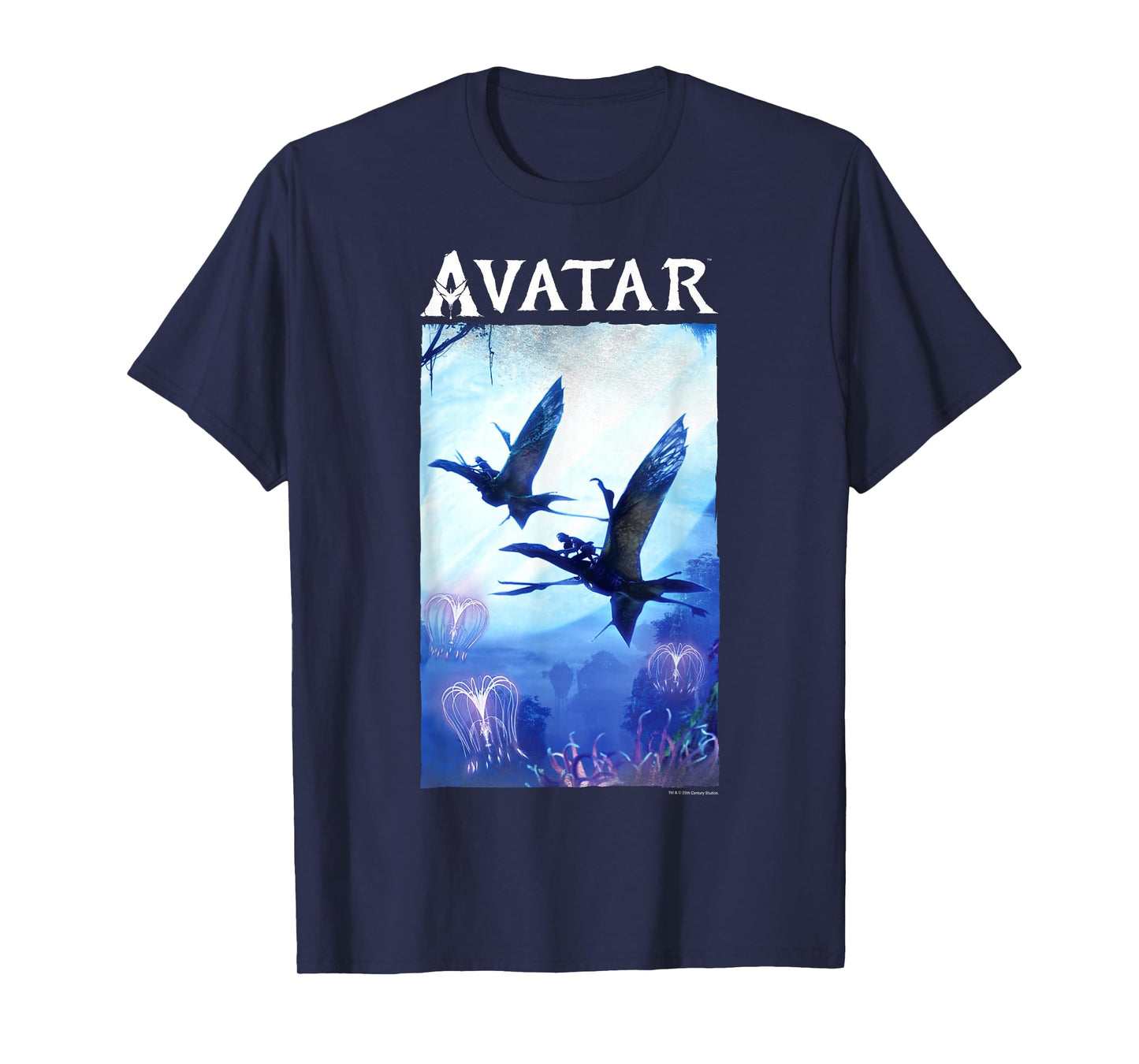 Avatar: The Way of Water Avatar Flight Pandora Panel T-Shirt Small