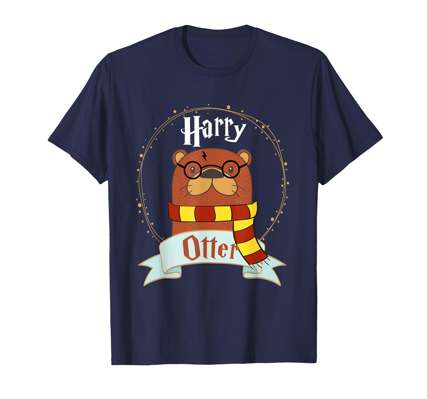 Harry Otter Funny Wizard Parody Magic T-Shirt T-Shirt