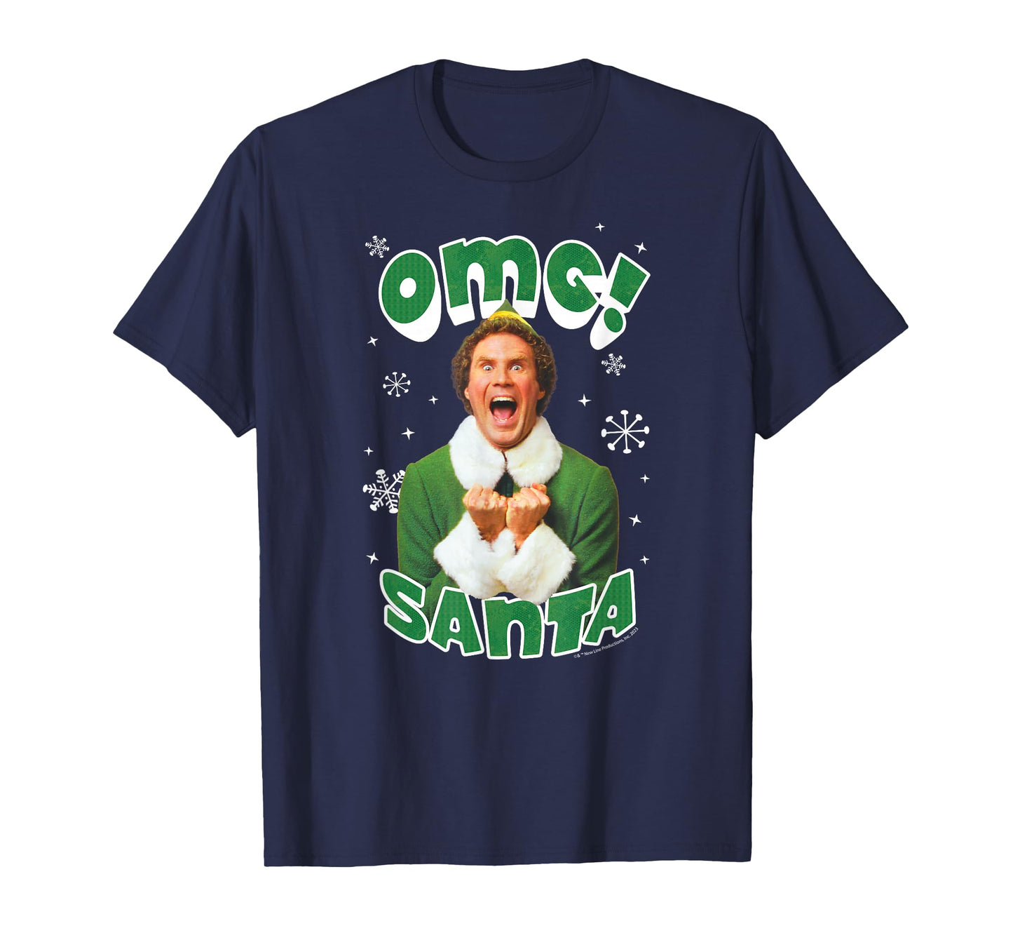 Elf - OMG Santa Elf T-Shirt