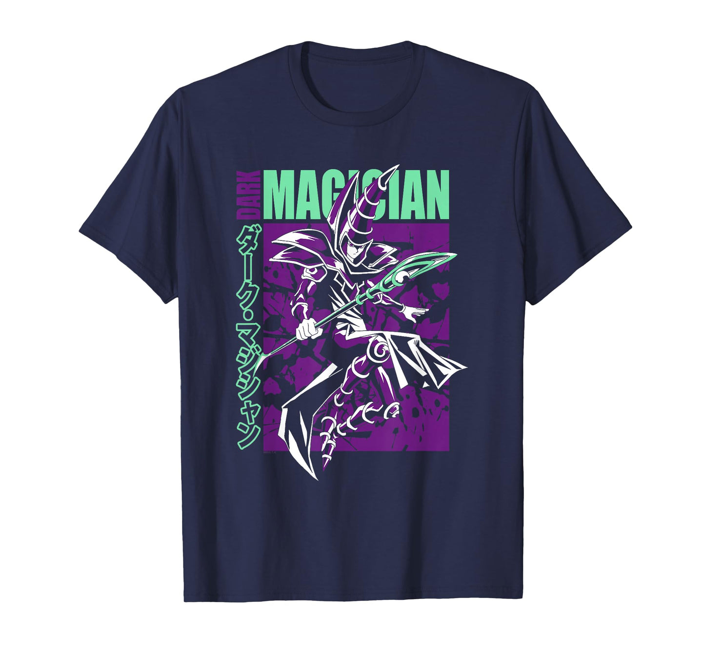 Yu-Gi-Oh! Duel Monsters Dark Magician Fight Pose Anime T-Shirt