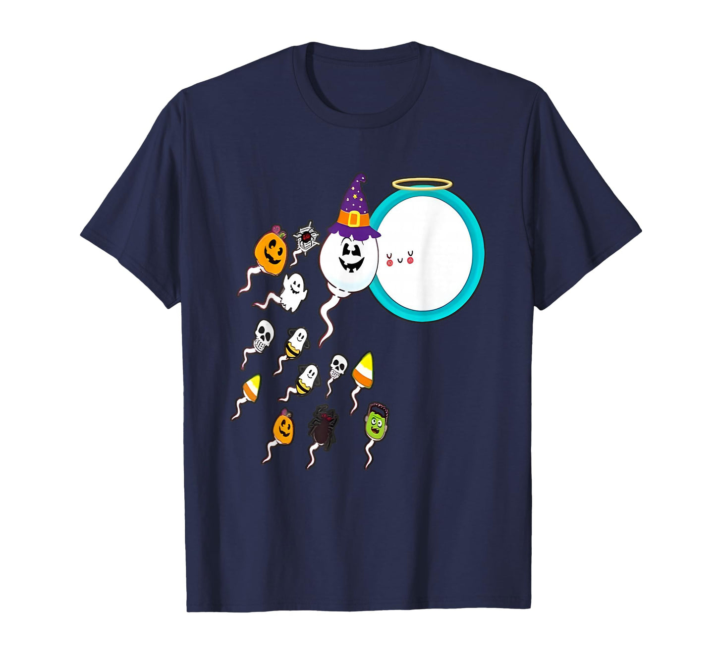 Sperm Load Funny Halloween T-Shirt