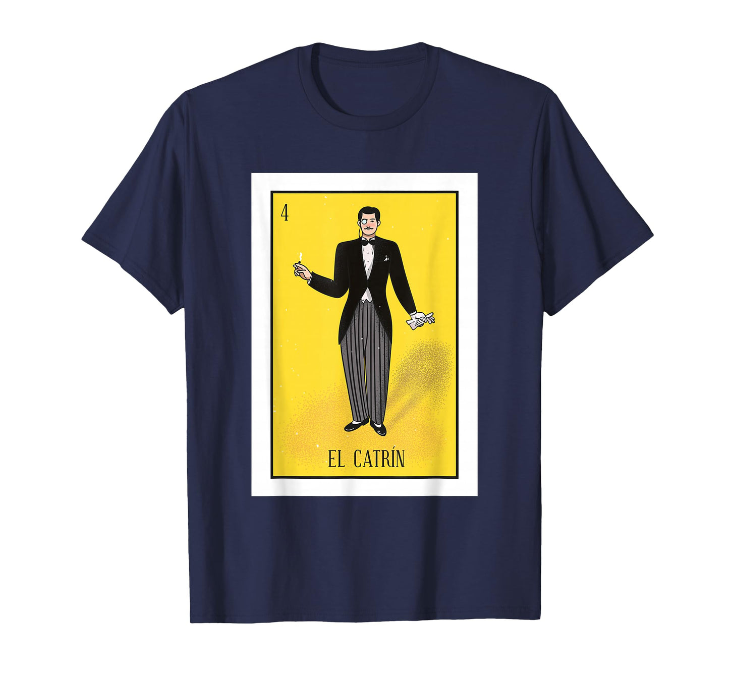 El Catrin Lottery The Gentleman Lottery Mexican paper T-Shirt