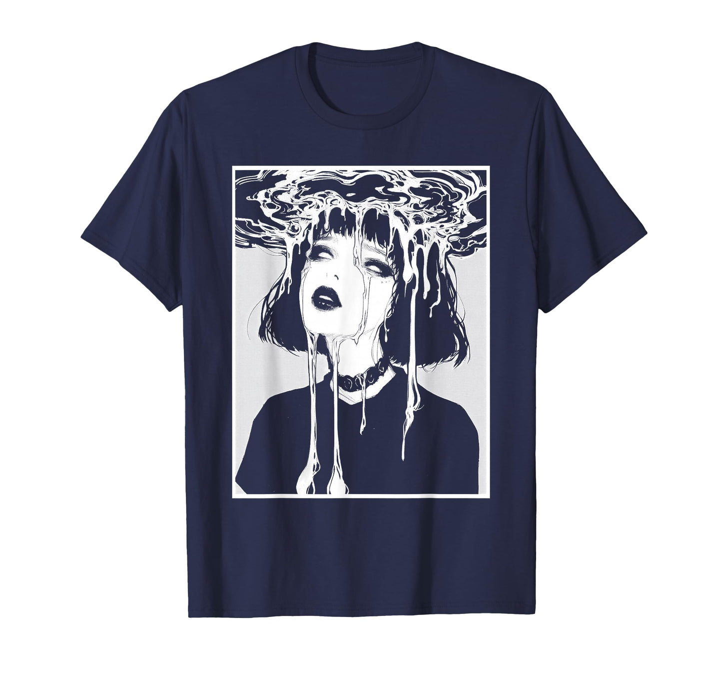 Ghoul Girl | Trippy Horror Creepy Goth Grunge Edgy Harajuku T-Shirt